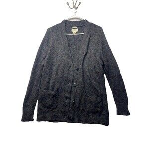 Ralph Lauren Denim & Supply Women’s Gray Cardigan Size Medium Italian Yarn